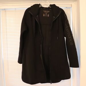 Calvin Klein Performance Black Zip-Up Hoodie